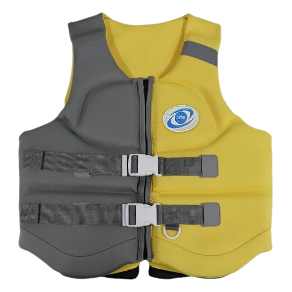 Water sports life jacket (yellow gray)