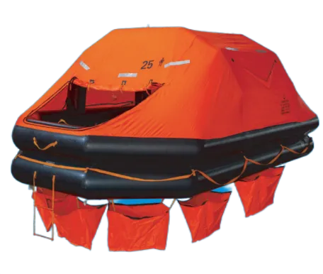 Inflatable life raft