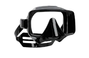 Diving half mirror