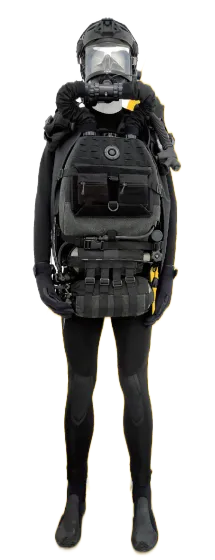 Closed diving equipment