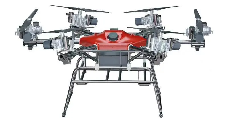 oil-powered multi-rotor unmanned aerial vehicle