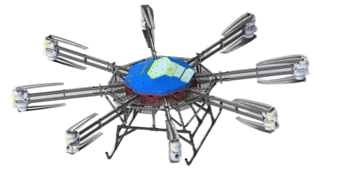 200kg load multi rotor UAV