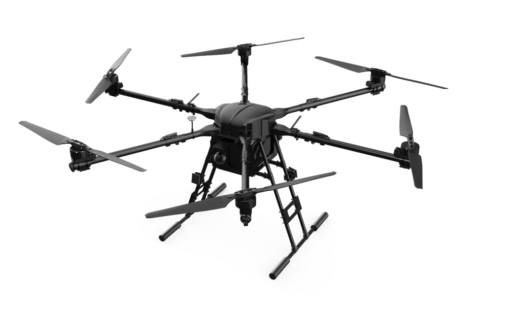 oil-powered multi-rotor unmanned aerial vehicle