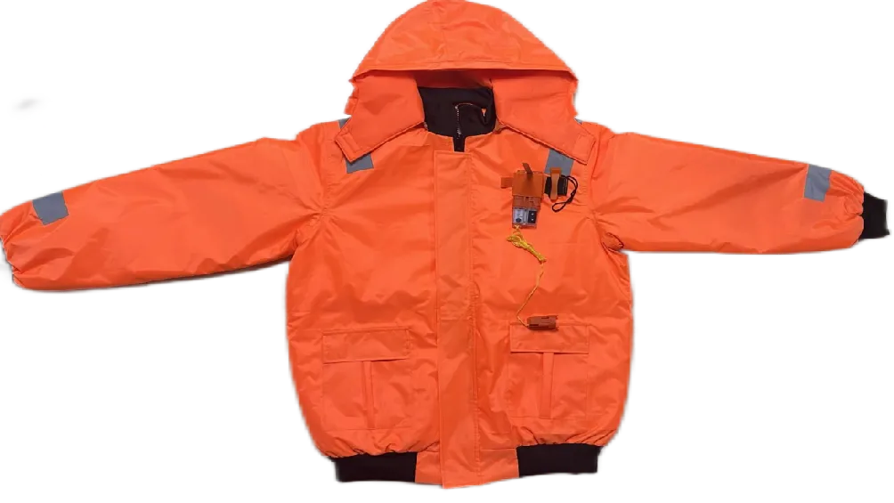 Marine thermal work life jacket
