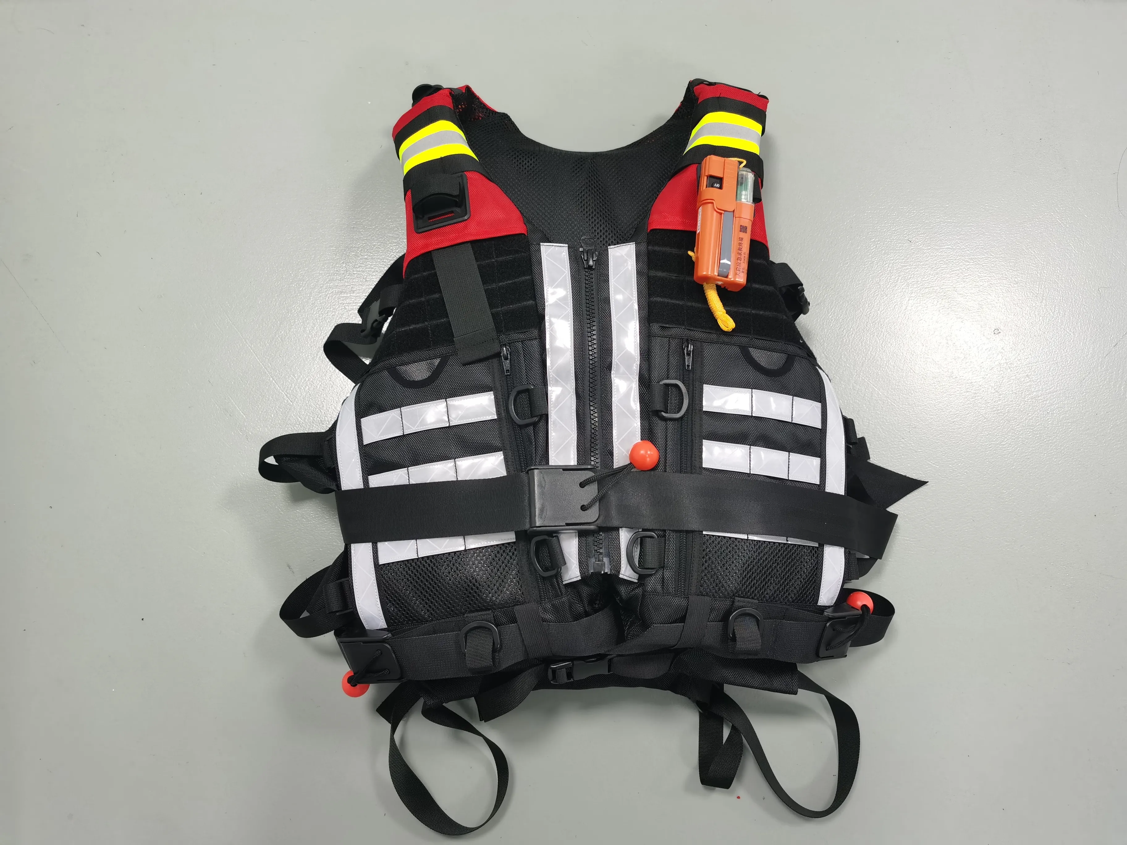 Rapids positioning life jacket